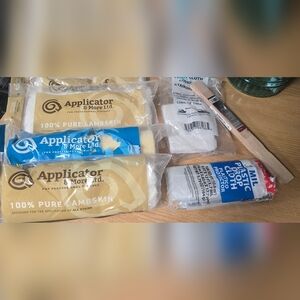 Lot Of Paint/Stain Supplies new